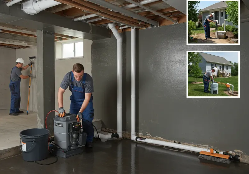 Basement Waterproofing and Flood Prevention process in Falkville, AL